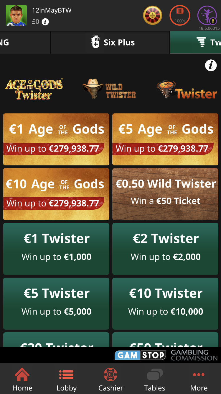 twister games pp poker app