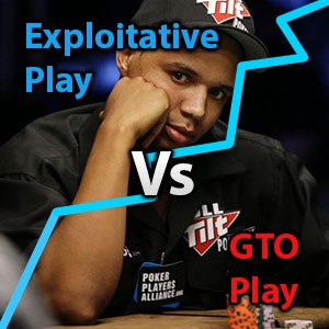 exploitative play vs gto play