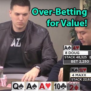 over betting for value