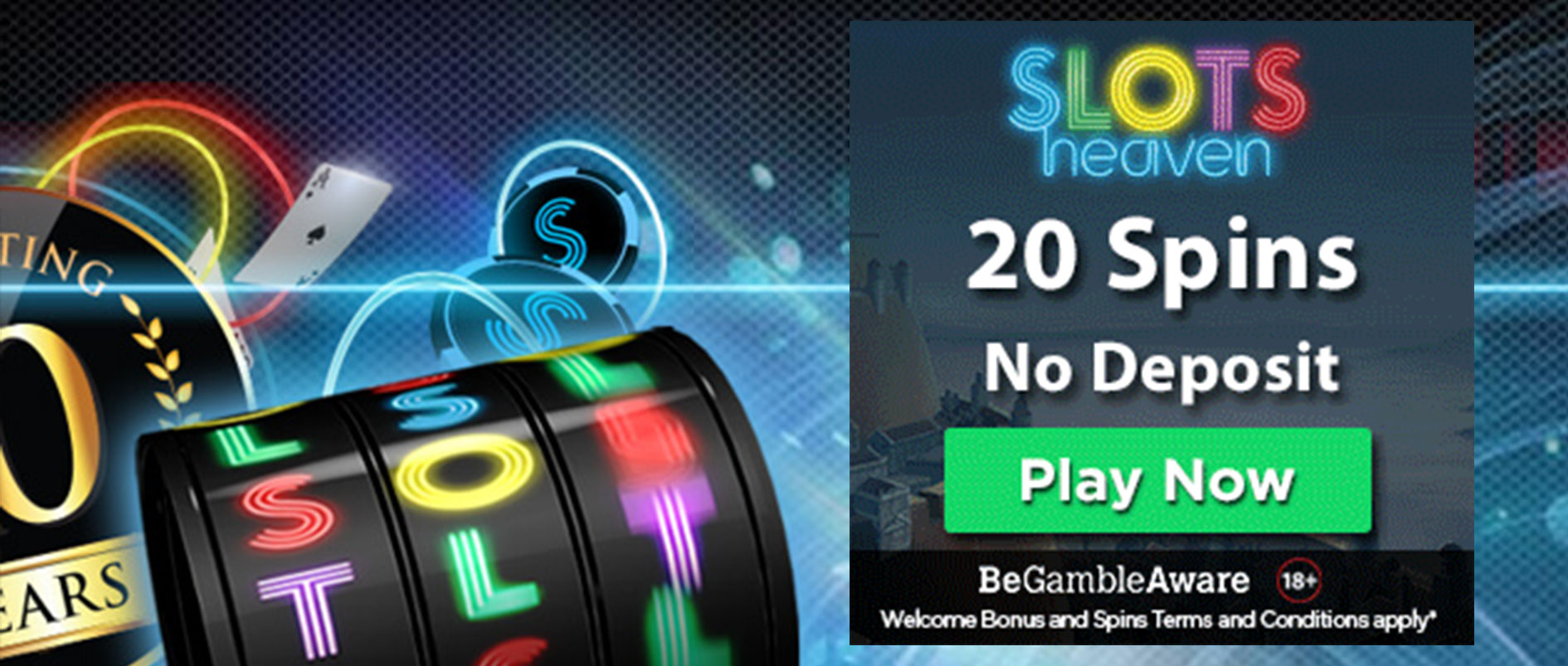 slots heaven 20 free spins