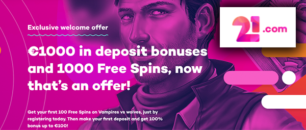 21.com casino free no deposit bonus